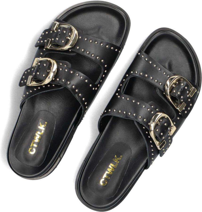 CTWLK Zwarte Slippers Valtea