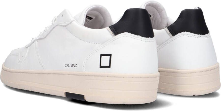D.a.t.e Witte Lage Sneakers Court Mono