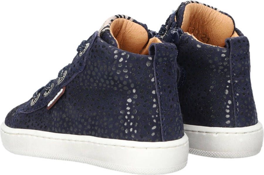 Develab Blauwe Hoge Sneaker 41602