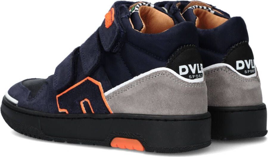 Develab Blauwe Hoge Sneaker 45707