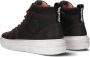 Develab 45915 Hoge sneakers Leren Sneaker Jongens Bruin - Thumbnail 4