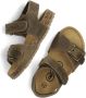 Develab 48195 leren sandalen kaki Groen Jongens Leer Effen 25 - Thumbnail 8