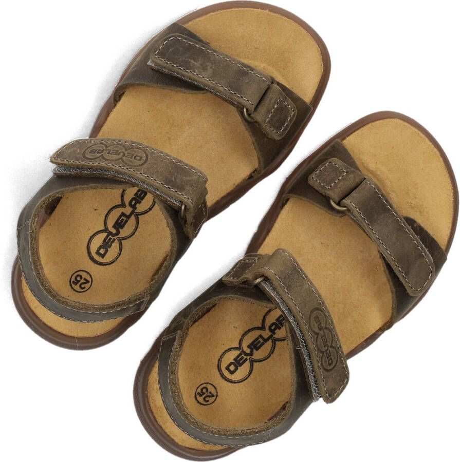 DEVELAB Bruine Sandalen 48399