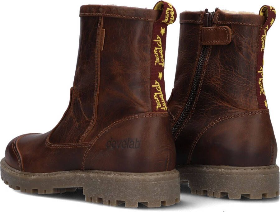 DEVELAB Cognac Enkelboots 45877