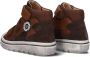 Develab 44303 Hoge sneakers Leren Sneaker Jongens Kids Cognac - Thumbnail 3