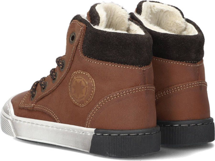 Develab Cognac Hoge Sneaker 46163