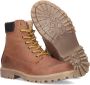 Develab 41073 Veterboots Laarzen Met Veters Jongens Cognac - Thumbnail 6