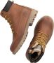 Develab 41073 Veterboots Laarzen Met Veters Jongens Cognac - Thumbnail 7