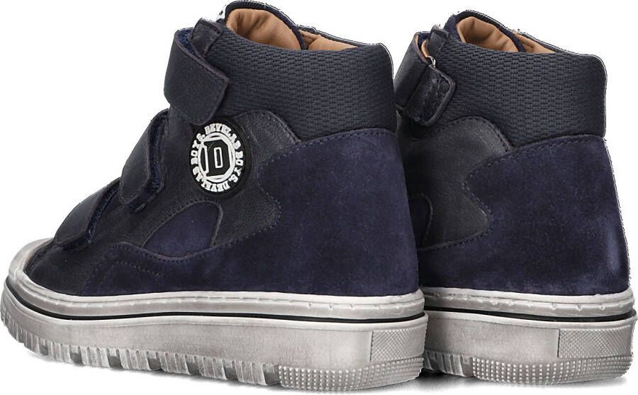 Develab Donkerblauwe Hoge Sneaker 44303