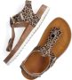 Develab 48192 359 Fantasy sandalen Bruin Dames - Thumbnail 9