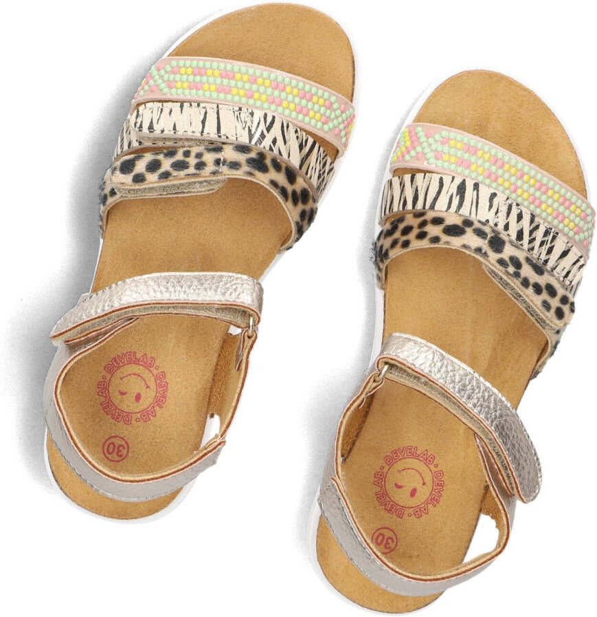 DEVELAB Gouden Sandalen 48506