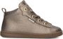 Develab 44350 Sneakers Leren Sneaker Unisex Goud - Thumbnail 4