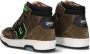 Develab 44307 Lage sneakers Leren Sneaker Jongens Kids Groen - Thumbnail 4