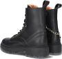 Develab 41444 Veterboots Laarzen Met Veters Meisjes Kids Zwart - Thumbnail 5