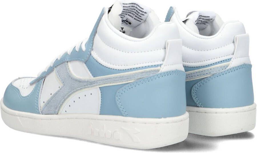 Diadora Blauwe Hoge Sneaker Magic Basket Demi Woman