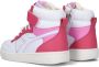 Diadora Magic Basket Mid Ps Hoge sneakers Meisjes Roze - Thumbnail 3
