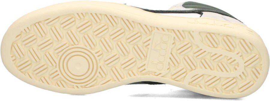 Diadora Witte Hoge Sneaker Magic Basket Demi Cut