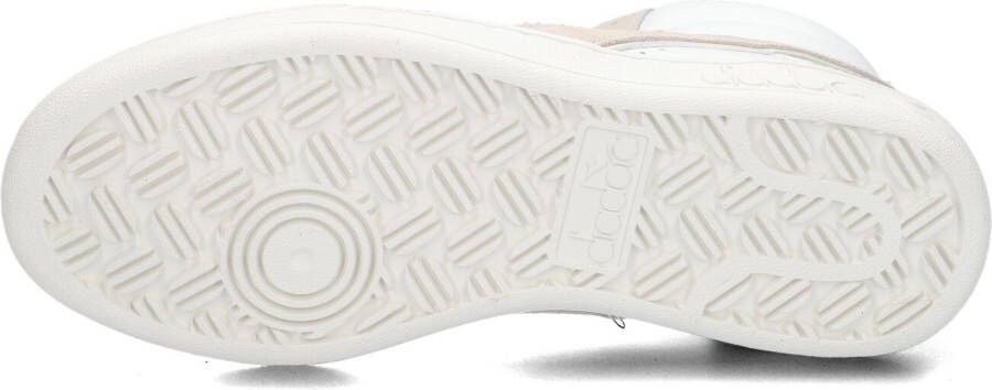 Diadora Witte Hoge Sneaker Magic Basket Mid Woman