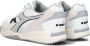 Diadora Sneaker in wit grijs suède en imitatieleer White Heren - Thumbnail 3