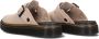 Dr. Martens CARLSON WARM SAND E H SUEDE Platte sandalenDames Sandalen Wit beige - Thumbnail 7