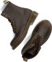 Dr Martens Dr. Martens 1460 J Gaucho Wildhorse Lamper leren veterboots donkerbruin - Thumbnail 7