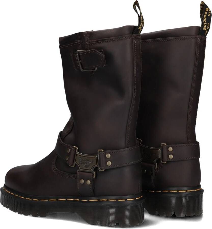 DR MARTENS Bruine Boots Anistone High