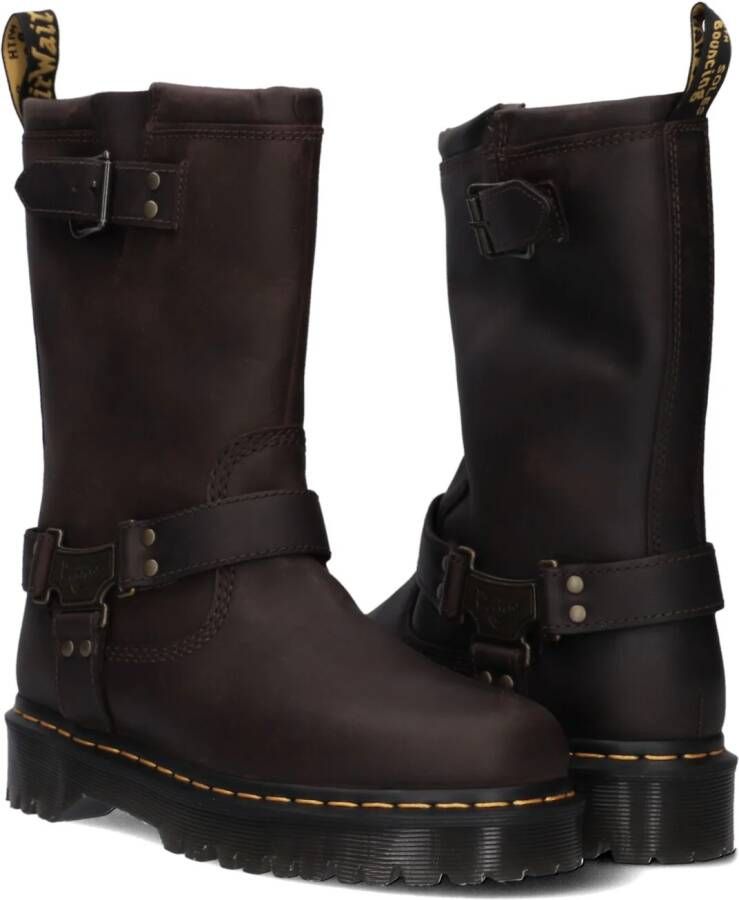 DR MARTENS Bruine Boots Anistone High