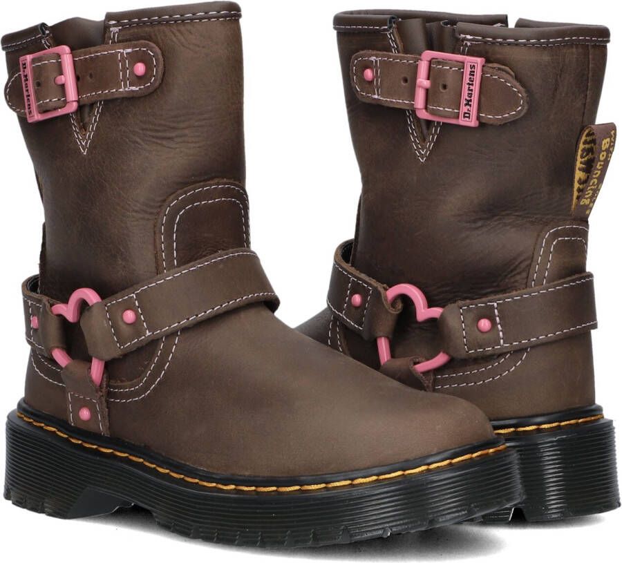 DR MARTENS Bruine Boots Genaya J