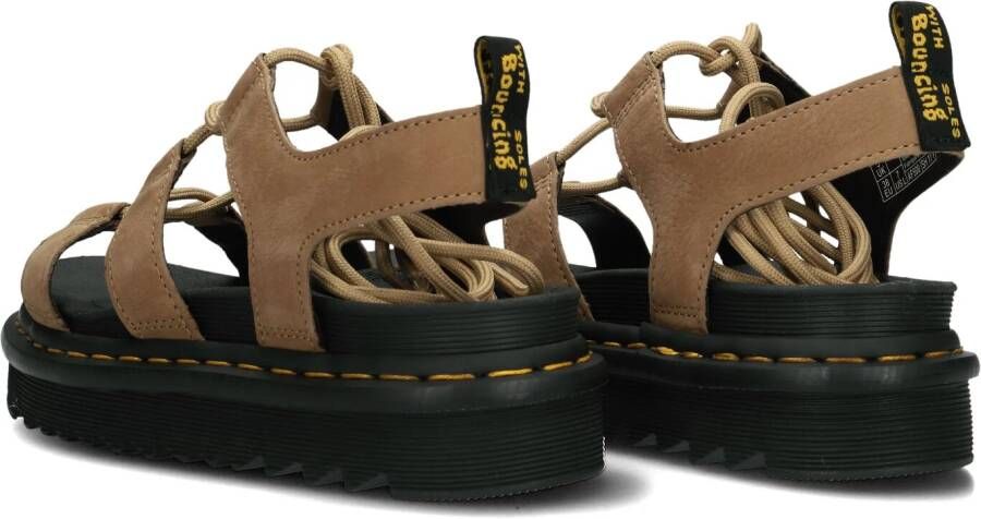 DR MARTENS Bruine Sandalen Nartilla