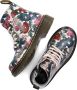 Dr. Martens 1460 T leren veterboots roze blauw Meisjes Leer Bloemen 22 - Thumbnail 7