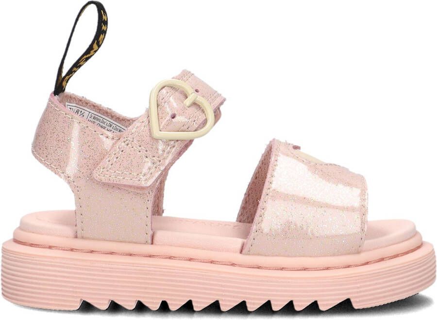DR MARTENS Roze Sandalen Marlowe Hearts K