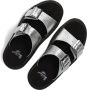Dr. Martens Josef leren slippers Silver metallic tumble - Thumbnail 7