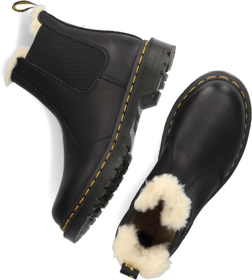 DR MARTENS Zwarte Laarzen 2976 Leonore