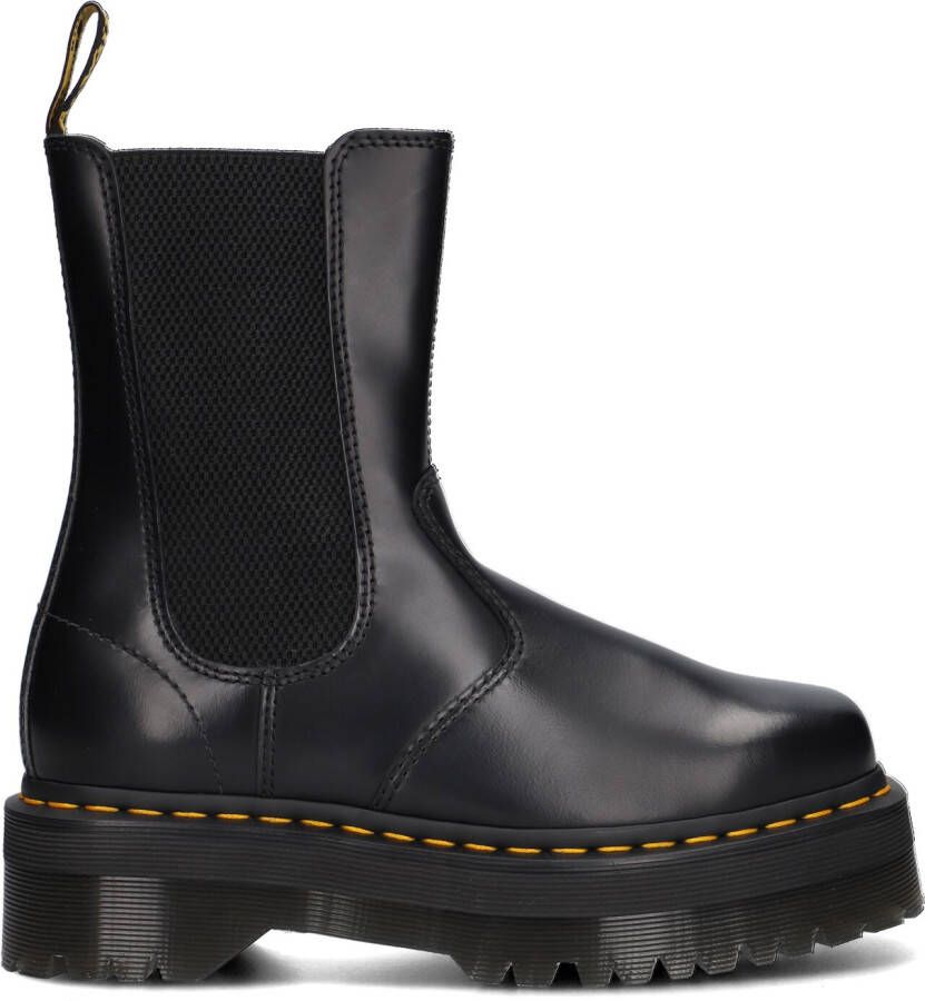 DR MARTENS Zwarte Boots 2976 Hi Quad Squared