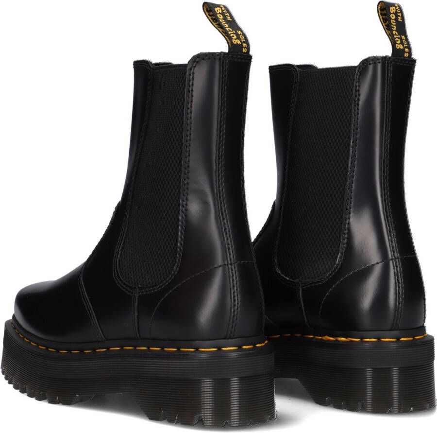 DR MARTENS Zwarte Boots 2976 Hi Quad Squared