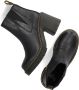 Dr. Martens Zwarte Leren Laarzen met Elastische Inzetstukken Black Dames - Thumbnail 8