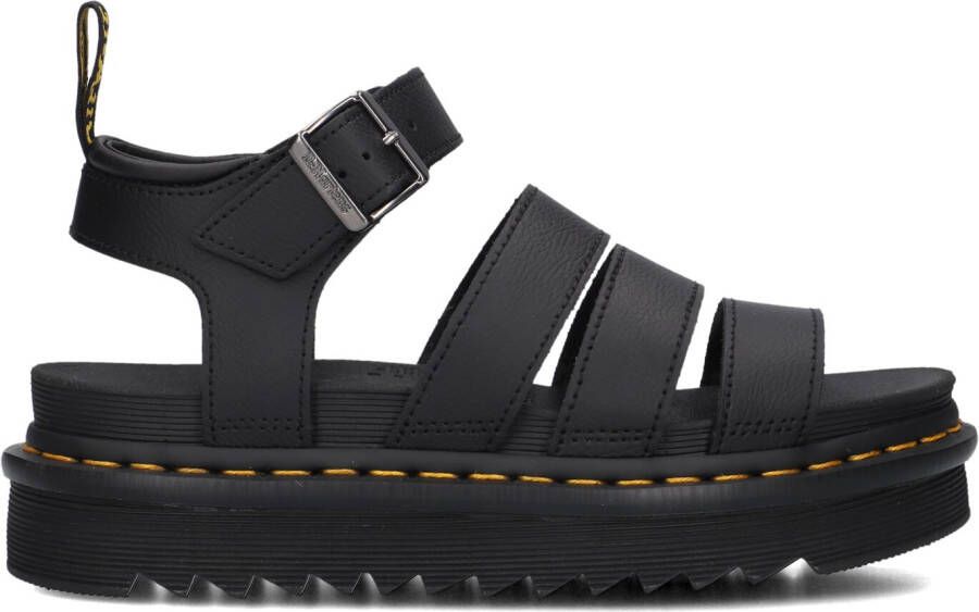 DR MARTENS Zwarte Sandalen Blaire