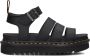 Dr. Martens Zwarte Gesp Sandalen Plateauzool Black Dames - Thumbnail 5