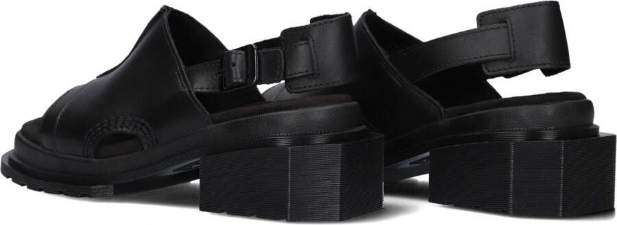 DR MARTENS Zwarte Sandalen Maybole Open Toe Black
