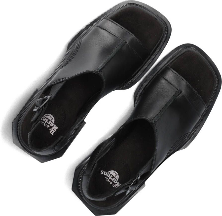 DR MARTENS Zwarte Sandalen Maybole Open Toe Black