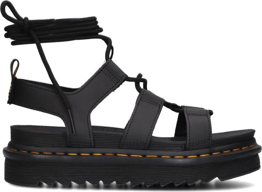 DR MARTENS Zwarte Sandalen Nartilla