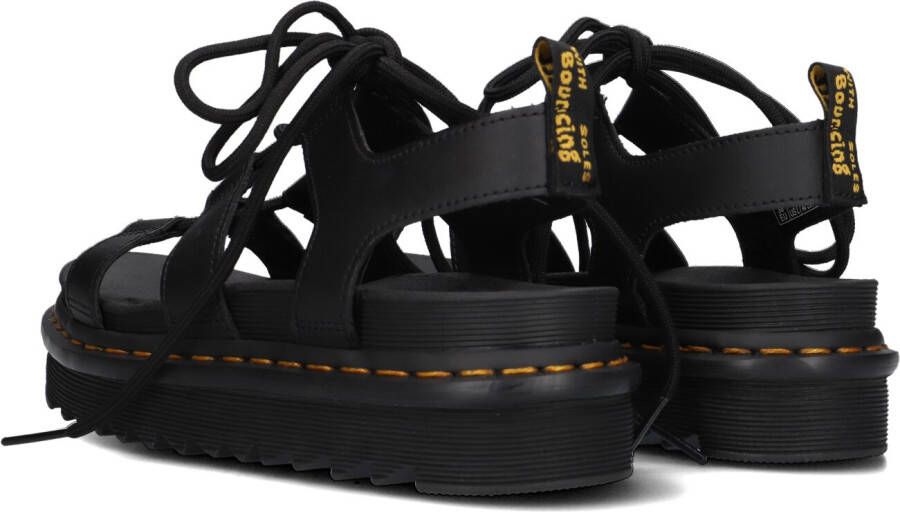 DR MARTENS Zwarte Sandalen Nartilla