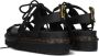 Dr. Martens Minimalistische leren sandalen met unieke veters en lichtgewicht EVA-zool Zwart Dames - Thumbnail 7