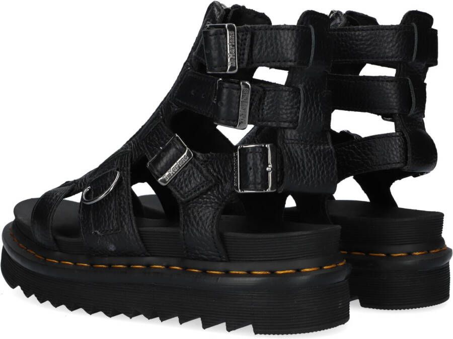 DR MARTENS Zwarte Sandalen Olson