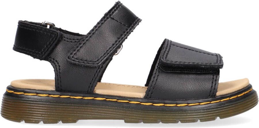 DR MARTENS Zwarte Sandalen Romi J