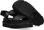 Dr. Martens Zwarte platte schoenen met verstelbare gespen en lichte sleehak Black Dames - Thumbnail 8