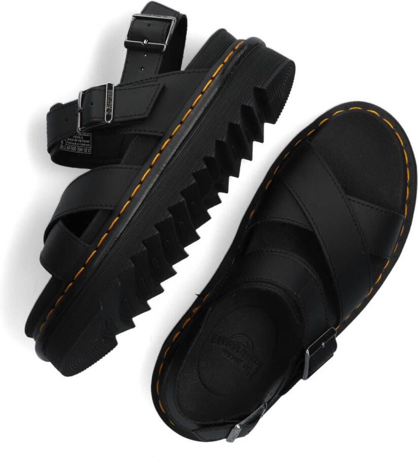 Dr. Martens Stijlvolle Platte Sandalen voor Vrouwen Black Dames - Foto 7