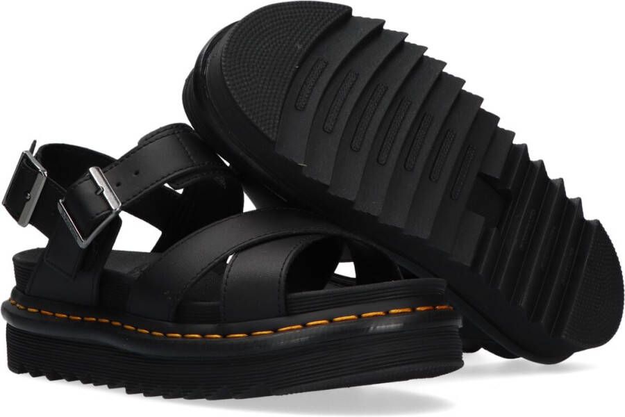 DR MARTENS Zwarte Sandalen Voss Ii