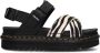 Dr. Martens Voss II Zwart Wit Sandalen voor Dames Black Dames - Thumbnail 3