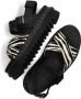 Dr. Martens Voss II Zwart Wit Sandalen voor Dames Black Dames - Thumbnail 6